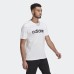 Adidas Essentials Embroidered Linear Logo Tee 