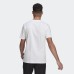 Adidas Essentials Embroidered Linear Logo Tee 