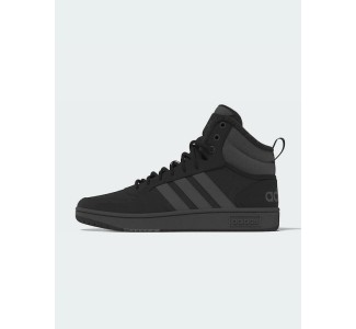 Adidas Hoops 3.0 Ανδρικά Μποτάκια Μαύρα