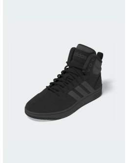 Adidas Hoops 3.0 Ανδρικά Μποτάκια Μαύρα