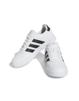 Adidas Breaknet 2.0 Γυναικεία Sneakers Cloud White / Core Black / Silver Metallic