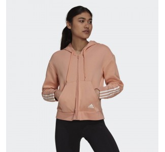 Adidas Essentials Loose Cut 3-Stripes Wmn's Full-Zip Hoodie