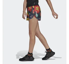 Adidas Wmn's Run Fast Flower Running Shorts