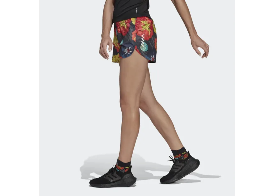 Adidas Wmn's Run Fast Flower Running Shorts