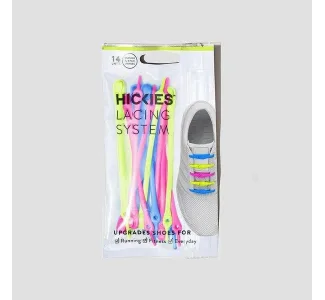 Hickies 2.0 Unisex Neon Multi Laces