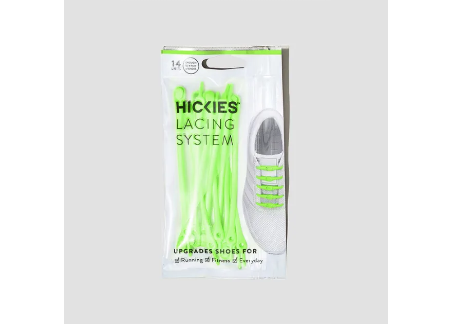 Hickies 2.0 Unisex Lime Laces 