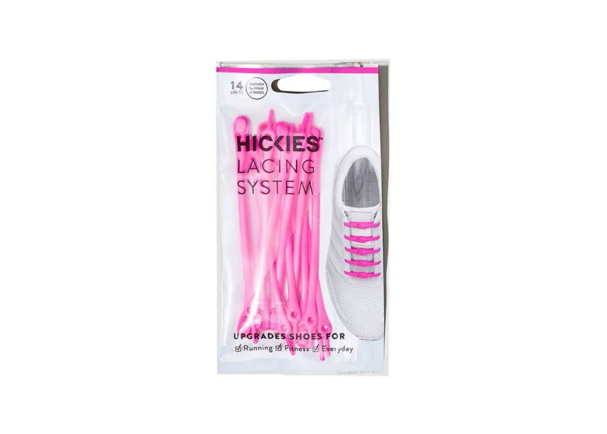 Hickies 2.0 Unisex Knockout Pink Laces 