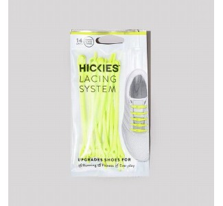 Hickies 2.0 Unisex Fluorescent Yellow Laces