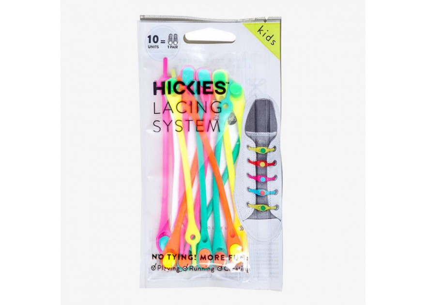 Hickies 2.0 Kid's Rainbow Laces