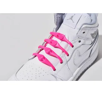 Hickies 2.0 Kid's Pink Laces