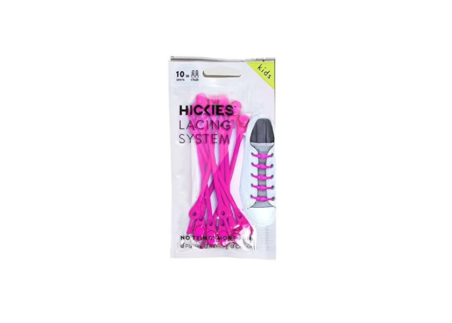 Hickies 2.0 Kid's Pink Laces