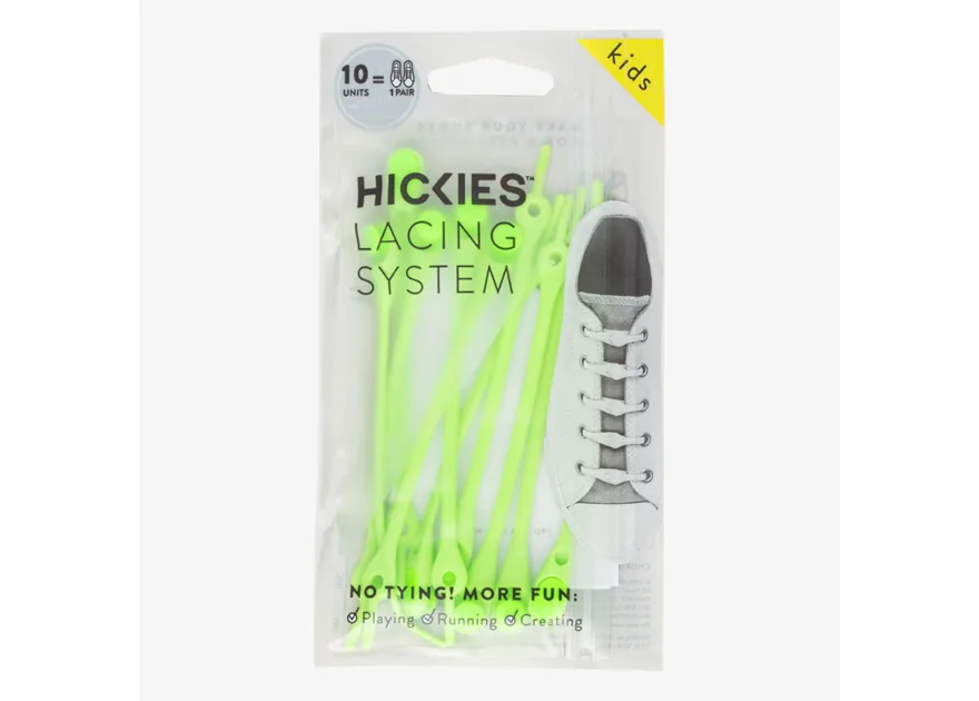 Hickies 2.0 Kid's Lime Laces