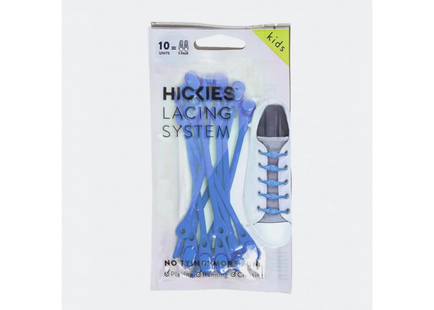 Hickies 2.0 Kid's Sky Blue Laces