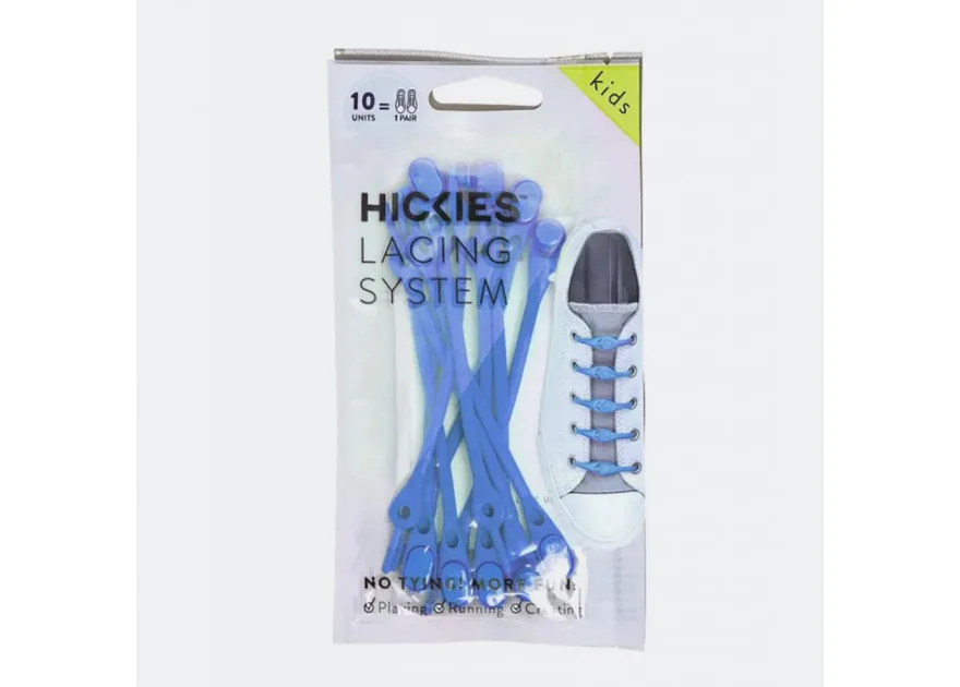 Hickies 2.0 Kid's Sky Blue Laces
