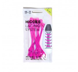 Hickies 2.0 Kid's Glitter Pink Laces