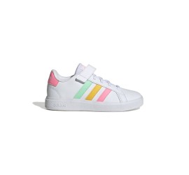 Adidas Grand Court Παιδικά Sneakers με Σκρατς