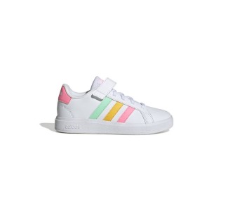 Adidas Grand Court Παιδικά Sneakers με Σκρατς