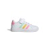 Adidas Grand Court Παιδικά Sneakers με Σκρατς