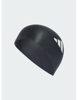 adidas 3-stripes Swim Cap Σκουφάκι Κολύμβησης Μαύρο
