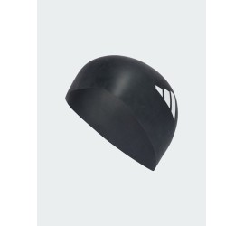 adidas 3-stripes Swim Cap Σκουφάκι Κολύμβησης Μαύρο
