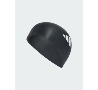 adidas 3-stripes Swim Cap Σκουφάκι Κολύμβησης Μαύρο