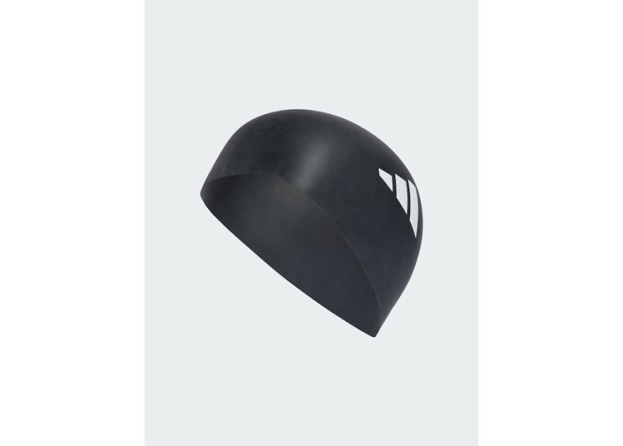 adidas 3-stripes Swim Cap Σκουφάκι Κολύμβησης Μαύρο