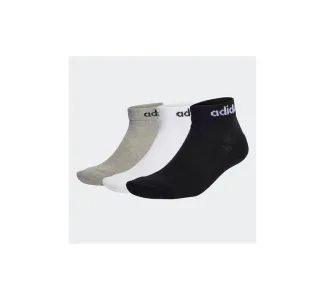 Adidas Linear Ankle Αθλητικές Κάλτσες Πολύχρωμες 3 Ζεύγη