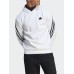 Adidas Ανδρικό Φούτερ με Κουκούλα Λευκό