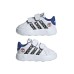 Adidas Grand Court Παιδικά Sneakers με Σκρατς Λευκά