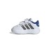 Adidas Grand Court Παιδικά Sneakers με Σκρατς Λευκά