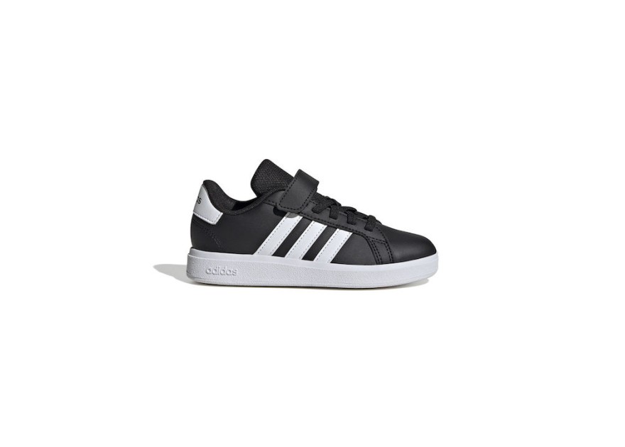 Adidas Παιδικά Sneakers Grand Court 2.0 El C Μαύρα