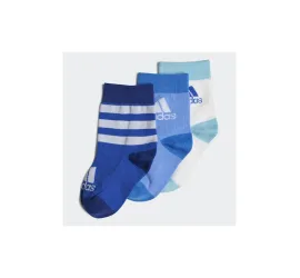 Adidas Graphic Αθλητικές Κάλτσες Μπλε 3 Ζεύγη