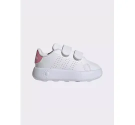adidas Advantage Παιδικά Sneakers με Σκρατς Cloud White / Bliss Pink / Core Black