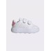 adidas Advantage Παιδικά Sneakers με Σκρατς Cloud White / Bliss Pink / Core Black