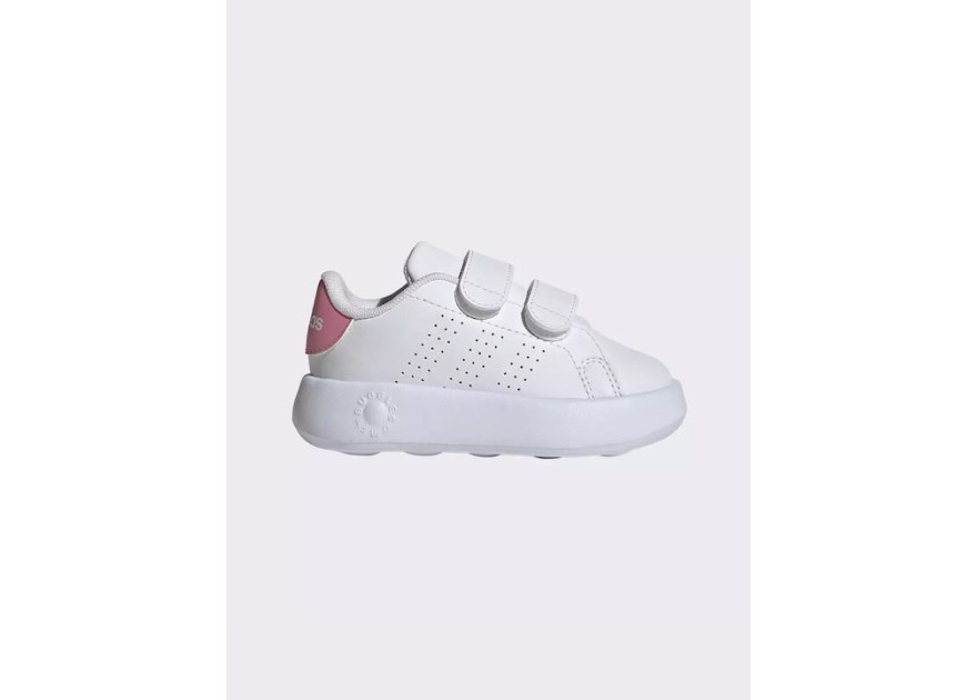 adidas Advantage Παιδικά Sneakers με Σκρατς Cloud White / Bliss Pink / Core Black