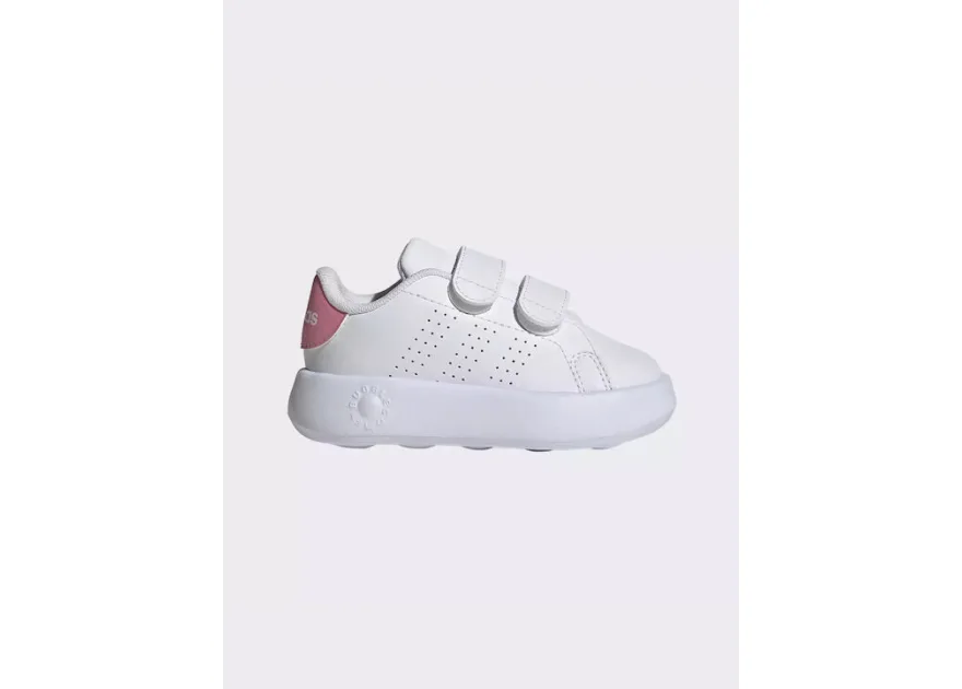 adidas Advantage Παιδικά Sneakers με Σκρατς Cloud White / Bliss Pink / Core Black