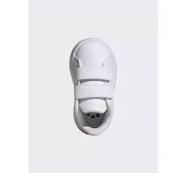 adidas Advantage Παιδικά Sneakers με Σκρατς Cloud White / Bliss Pink / Core Black