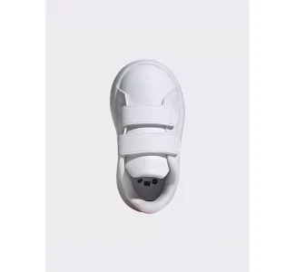 adidas Advantage Παιδικά Sneakers με Σκρατς Cloud White / Bliss Pink / Core Black