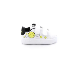 adidas Advantage Παιδικά Sneakers με Σκρατς Λευκά