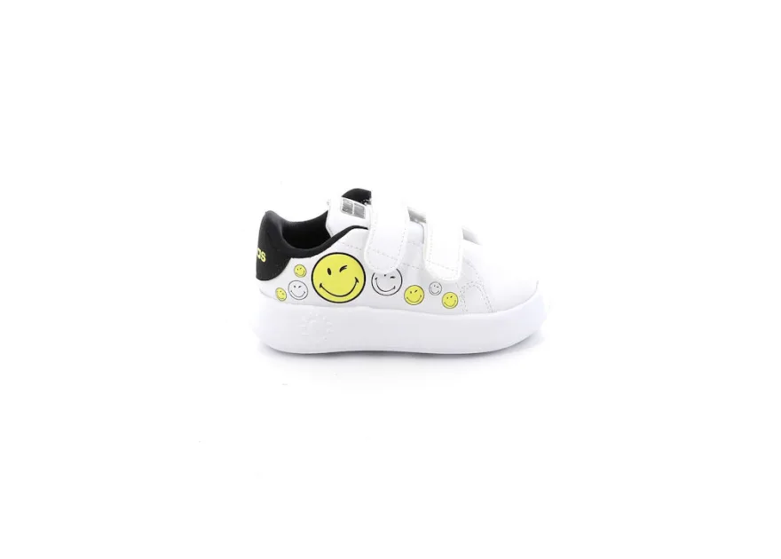 adidas Advantage Παιδικά Sneakers με Σκρατς Λευκά