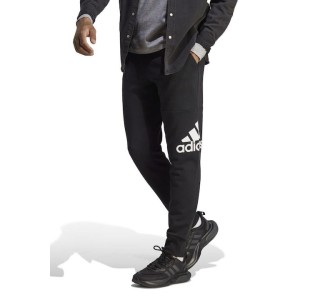 Adidas Essential French Terry Παντελόνι Φόρμας με Λάστιχο Μαύρο
