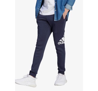 Adidas Essentials Big Logo Παντελόνι Φόρμας με Λάστιχο Μπλε