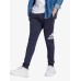 Adidas Essentials Big Logo Παντελόνι Φόρμας με Λάστιχο Μπλε