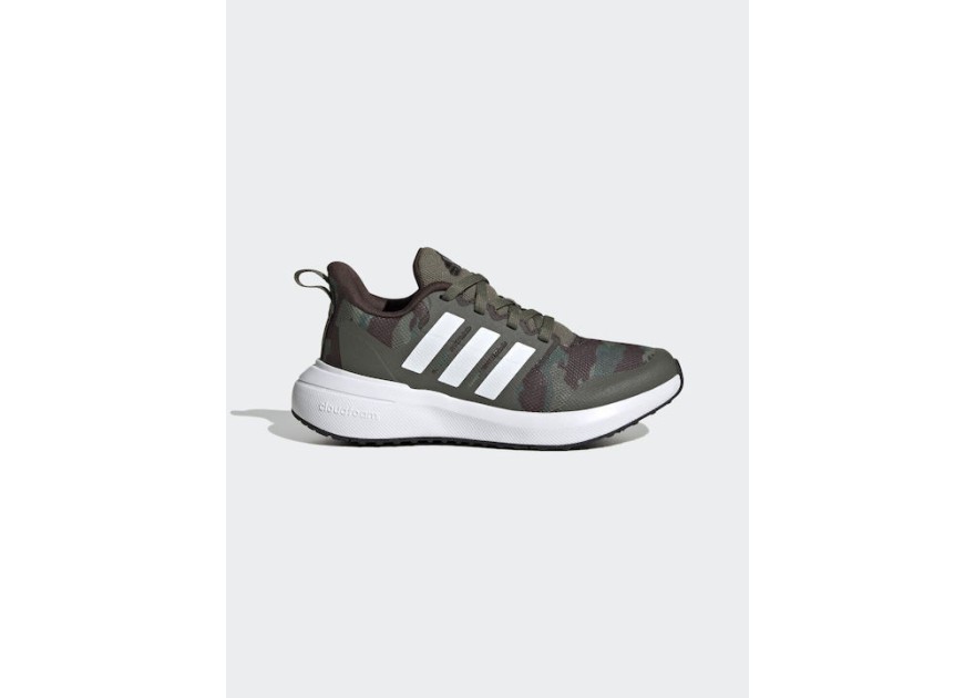 Adidas Αθλητικά Παιδικά Παπούτσια Running FortaRun 2.0 K Olive Strata / Cloud White / Core Black
