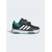 Adidas Παιδικά Sneakers Tensaur με Σκρατς Carbon / Cloud White / Arctic Fusion