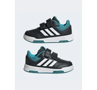 Adidas Παιδικά Sneakers Tensaur με Σκρατς Carbon / Cloud White / Arctic Fusion