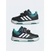 Adidas Παιδικά Sneakers Tensaur με Σκρατς Carbon / Cloud White / Arctic Fusion