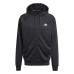 Adidas Fleece Ζακέτα Μαύρη Ανδρική