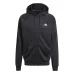 Adidas Game and Go Training Big Logo 3-Stripes Full-Zip Hoodie