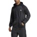 Adidas Fleece Ζακέτα Μαύρη Ανδρική
